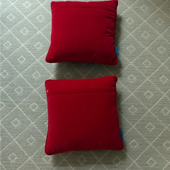 Festive Nutcracker Needlepoint Pillows - Picture 4 of 5